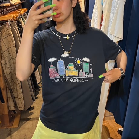 D.N.S カナダ製　プリントTシャツ