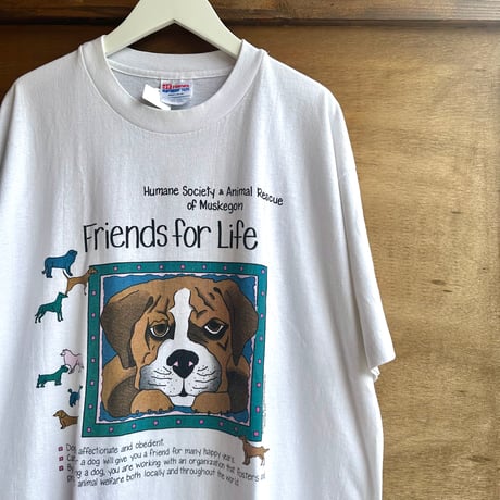 90s USA製 わんちゃんTシャツ