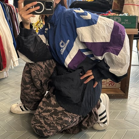 90s hummel ナイロンジャケット