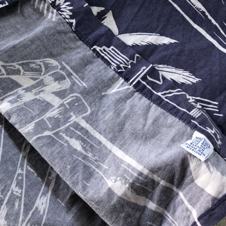 USA製 POLO by Ralph Lauren 総柄シャツ L