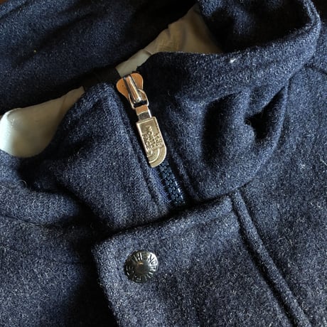 80年代茶タグUSA製The North Face ウールジャケット