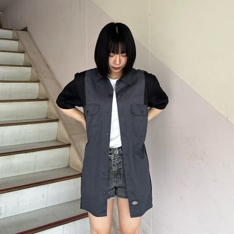 Dickies 切り返しワークシャツ