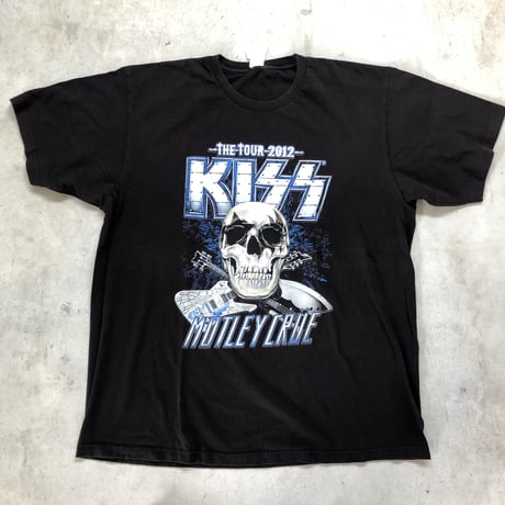 KISS & MOTLEY CRUEバンドTシャツ