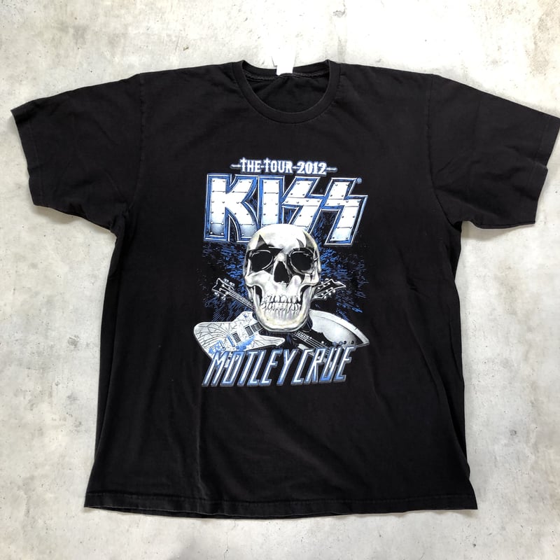 KISS & MOTLEY CRUEバンドTシャツ | CUSTOM FEVER KISS & MOTLEY CRUEバンドTシャツ | CUSTOM FEVER