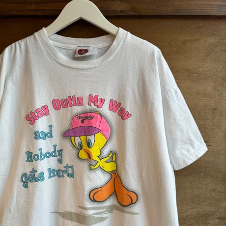 トゥイーティー プリントTシャツ