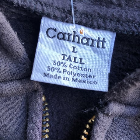 Carharttジップパーカー  L  TALL