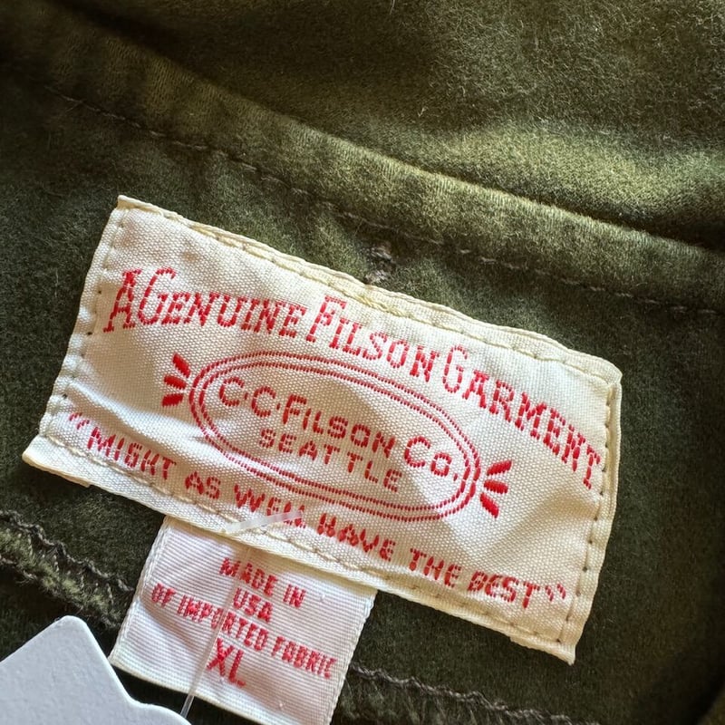 USA製FILSON コットンベスト XL | CUSTOM FEVER USA製FILSON コットンベスト XL | CUSTOM FEVER