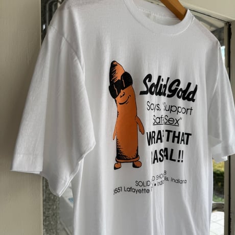 〜90's SOLID GOLD SHOWCLUB エロTシャツ
