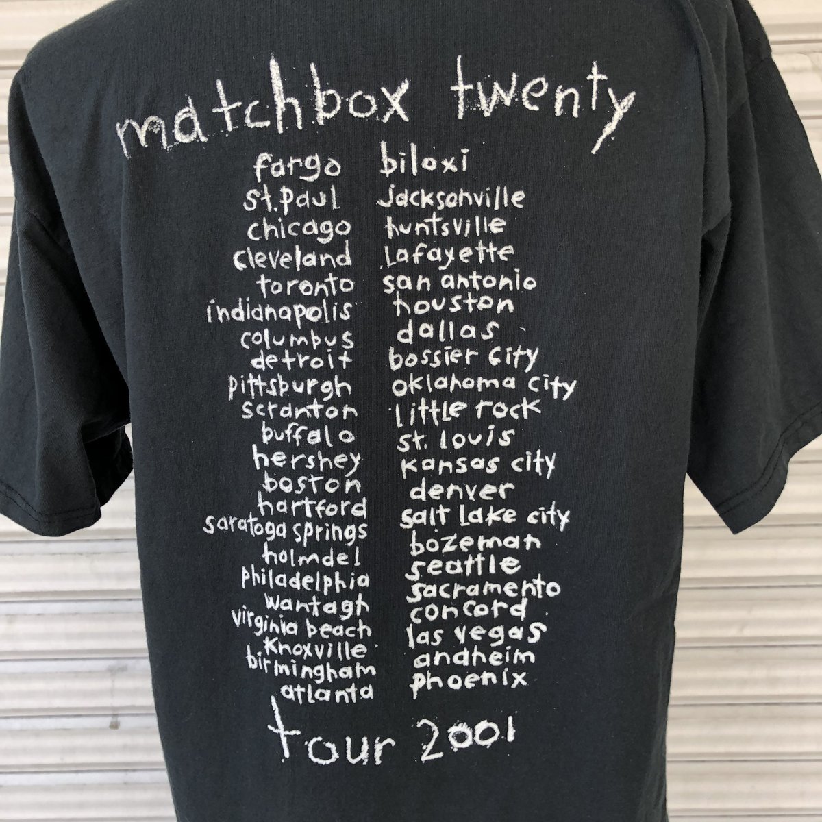 MATCHBOX TWENTY バンドTシャツ | CUSTOM FEVER MATCHBOX TWENTY バンドTシャツ | CUSTOM FEVER