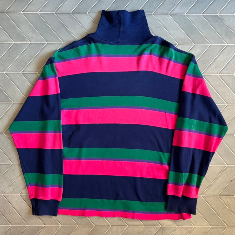 90s GAP ボーダーハイネックロンT | CUSTOM FEVER