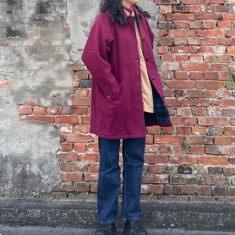 USA製 WOOLRICHドルマンスリーブコート