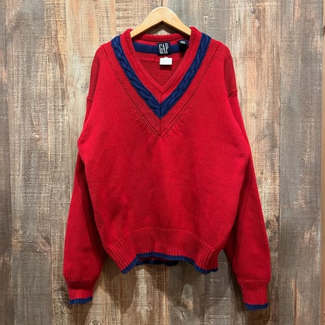 OLD GAP Ｖネックニットセーター