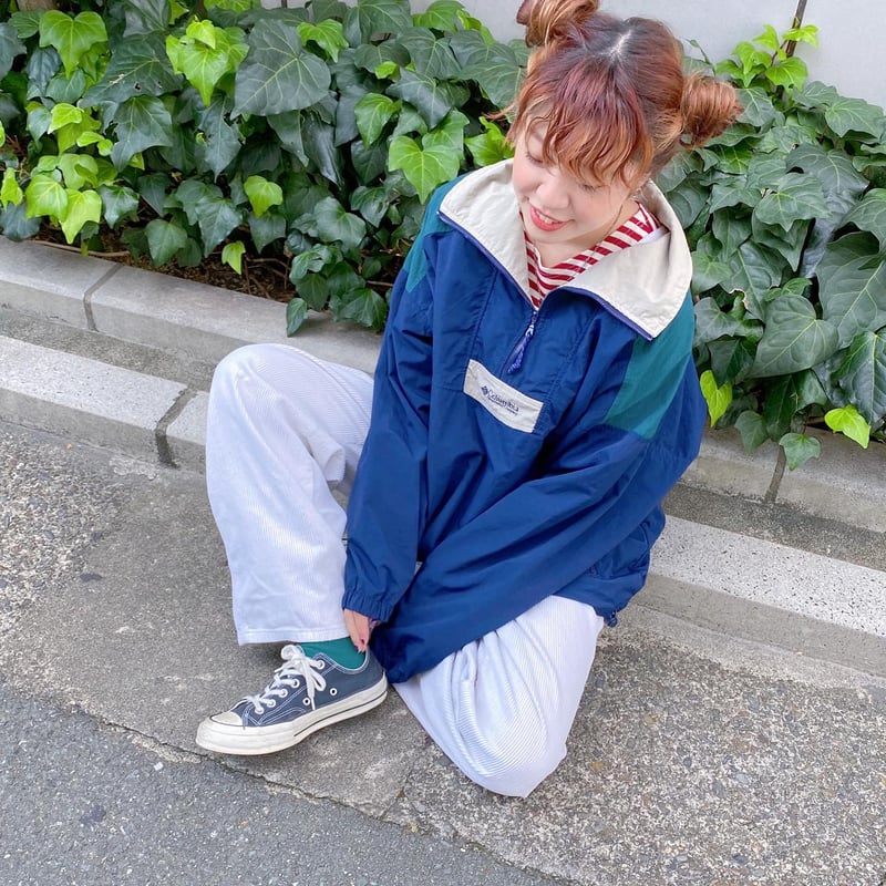 コロンビアハーフジップナイロンPO | CUSTOM FEVER