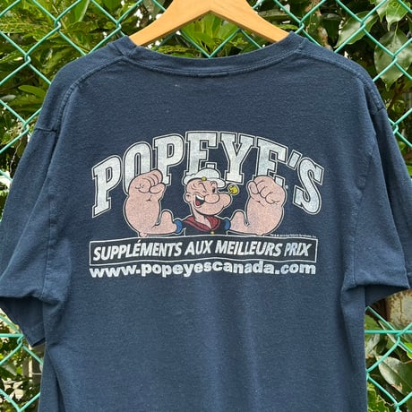 POPEYE‘S 両面プリントTシャツ