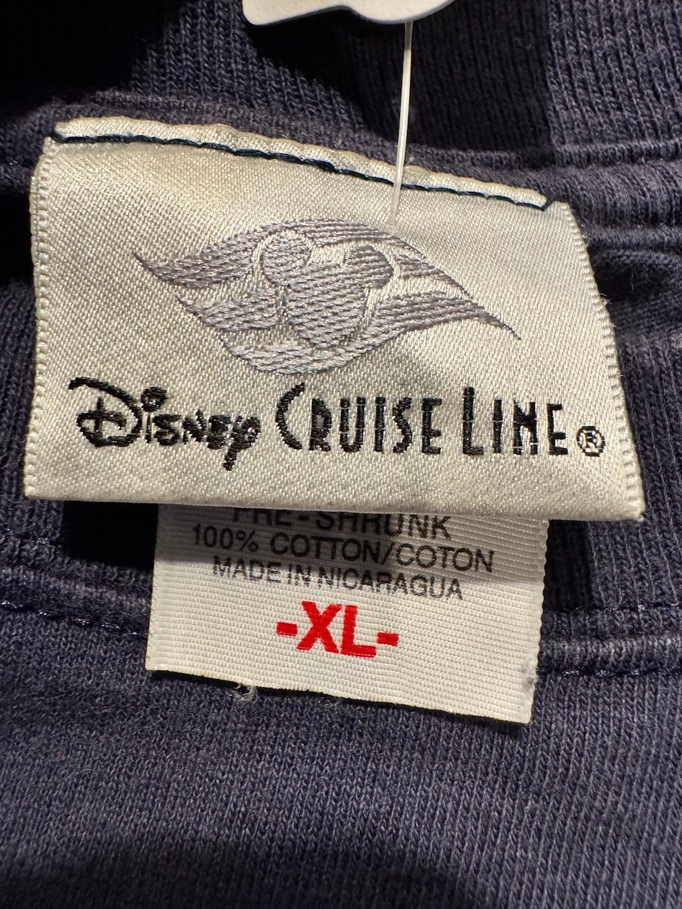 00's Disney CRUISE LINE 〝Goofy〟プリントTシャツ XL | C