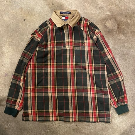TOMMY HILFIGERチェックラガーシャツ