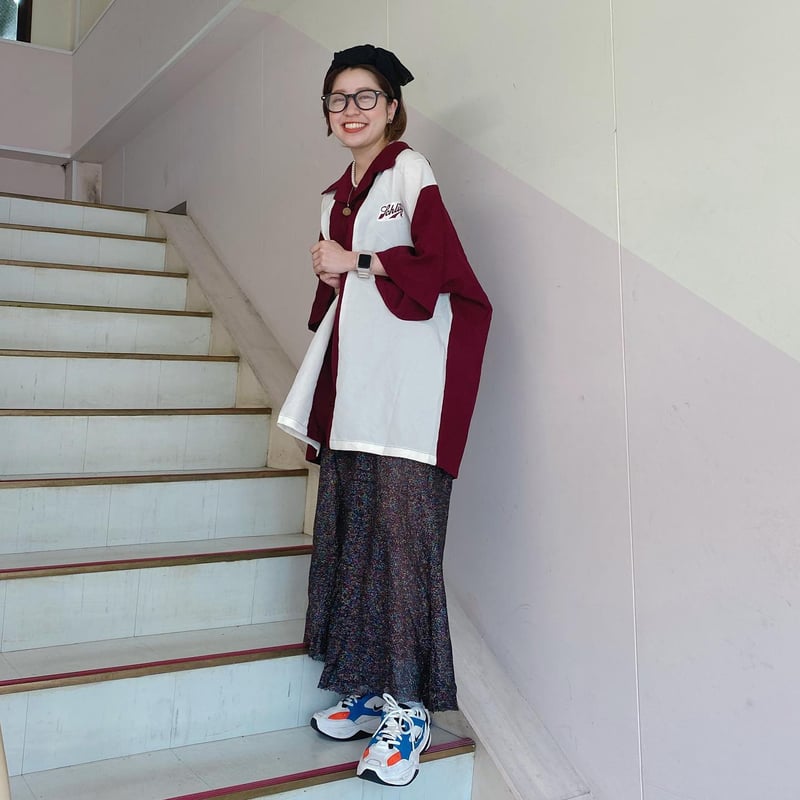 バッカーズ ボーリングシャツ サイズM やや大きめ バッカーズ ボーリングシャツ サイズM やや大きめ｜Yahoo!フリマ