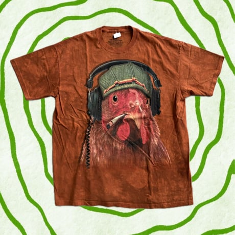 THE MOUNTAIN スモーキングニワトリTシャツ