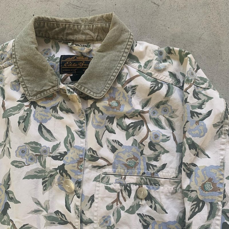 Eddie Bauer花柄カバーオール | CUSTOM FEVER