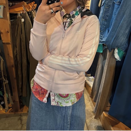 adidas ジャージパーカー