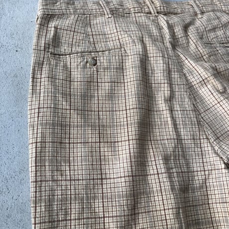 USA製 未使用 Polo by Ralph Lauren  チェック柄パンツ W34×L32