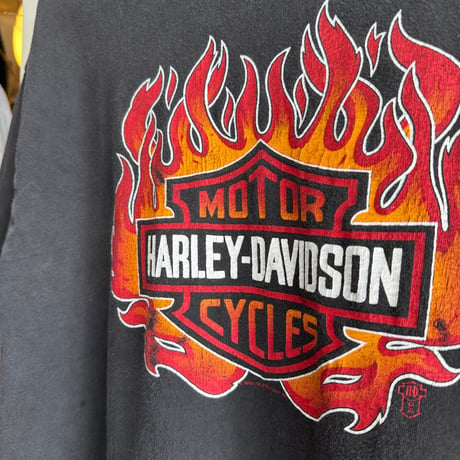 USA製 〜90's HARLEY DAVIDSON プリントT  XL