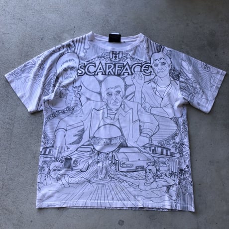 SCAR FACE プリントTシャツ