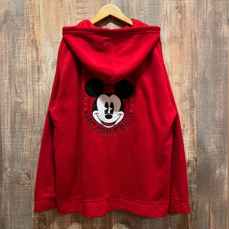 Disney ミッキー フリースジップパーカー | CUSTOM FEVER