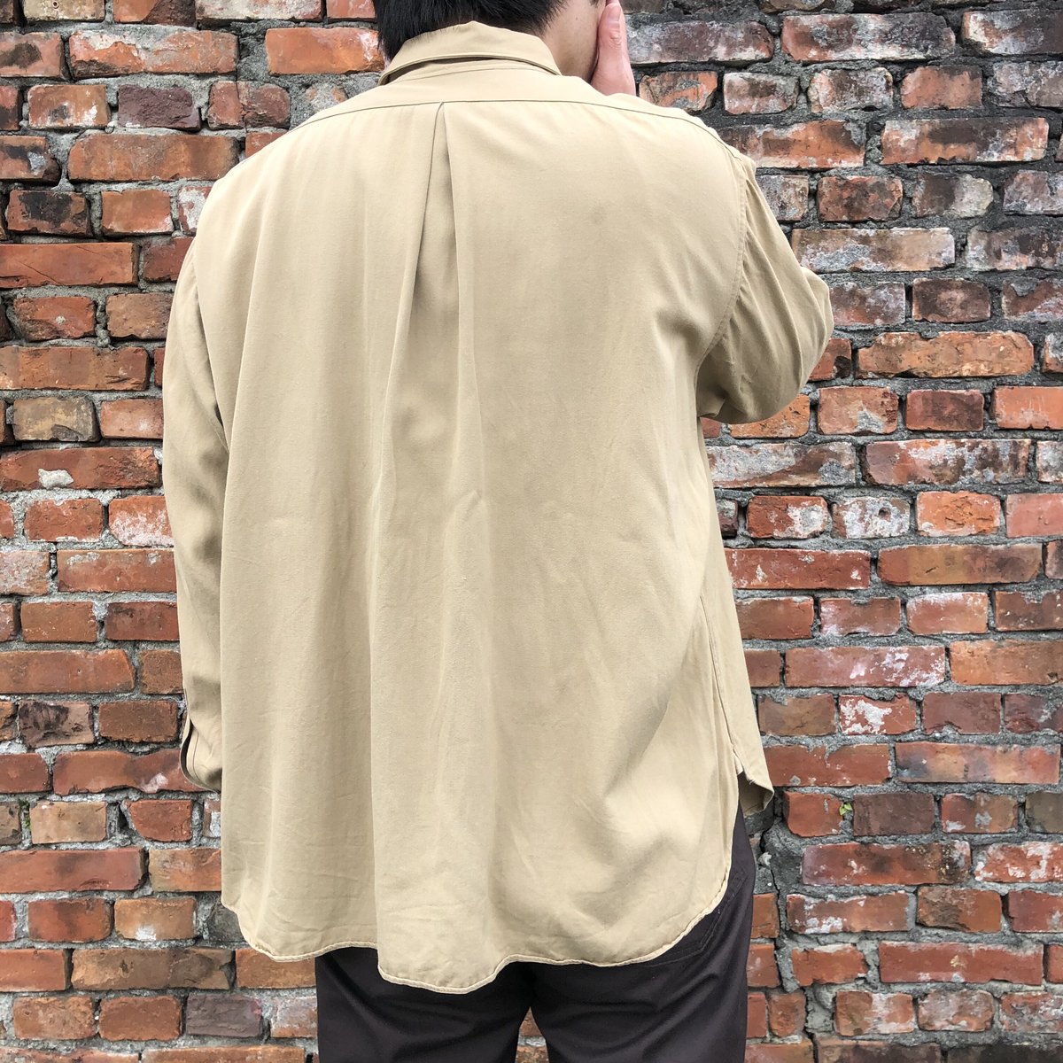 50s ヴィンテージ シャツ vintage 50年代　GameandLake 50s VINTAGE GAME AND LAKE OBMRE SHADOW CHECK WOOL BOX SHIRTS