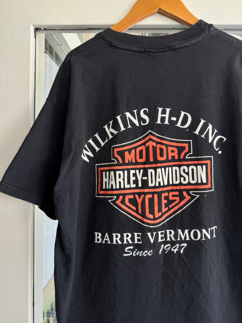 90's USA製 HARLEY DAVIDSON プリントTシャツ L | CUSTOM F