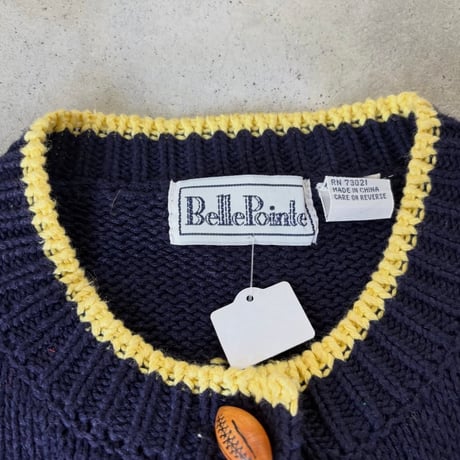 BellePointe “Notre Dame Football” ニットカーディガン