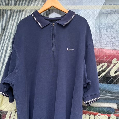 NIKE ハーフジップポロシャツ