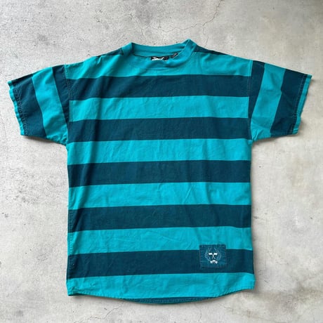 ブルーボーダーTシャツ