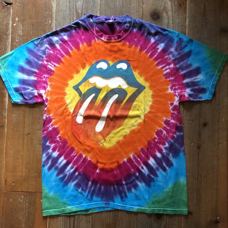 2002年 ROLLING STONES タイダイプリントT