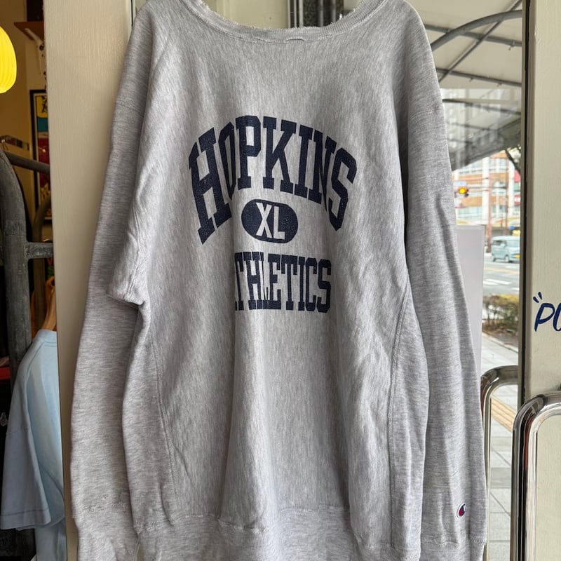 90's Champion Reverse Weave (Damage) XXL | CUST