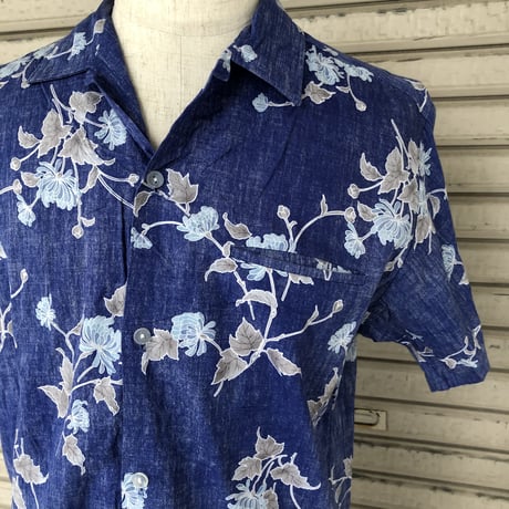 Shoreline Hawaii コットンハワイアンシャツ