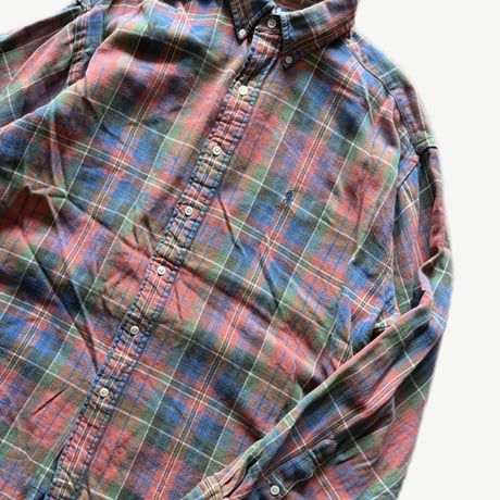 Ralph Lauren長袖チェックシャツ BLARE