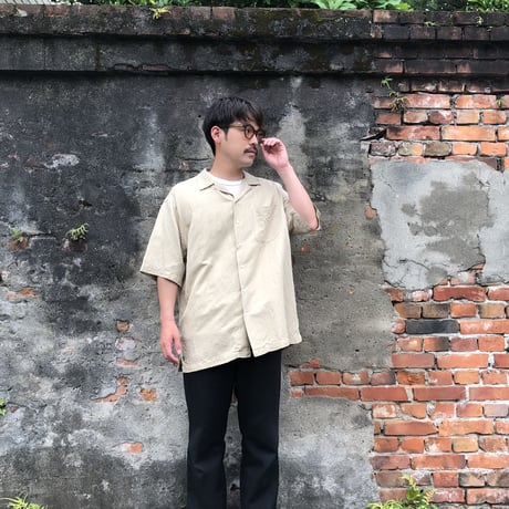 Ralph Lauren 半袖無地シャツ 〝CALDWELL〟XL