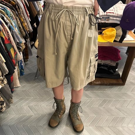 サイドポケットハーフパンツ