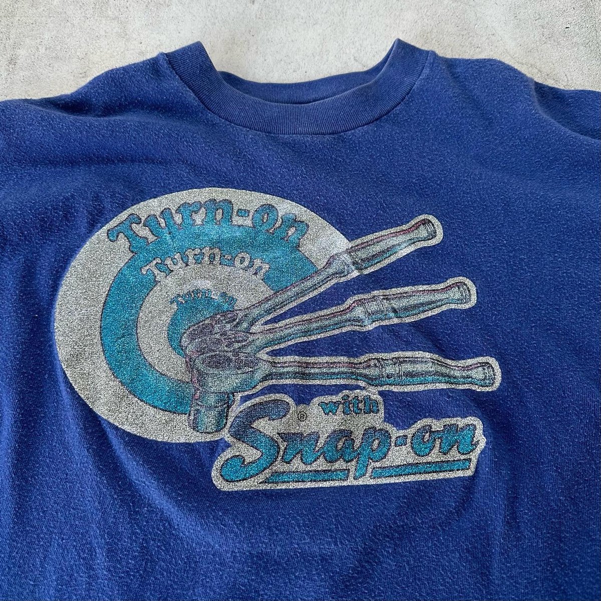70s ラメプリントTシャツ | CUSTOM FEVER