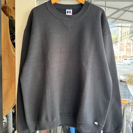90's USA製RUSSELL無地スウェット L