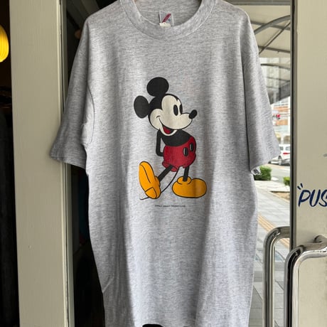80's MICKEY プリントTシャツ XL