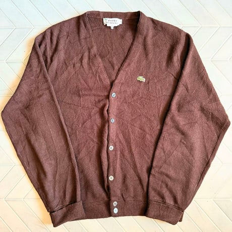 70s IZOD LACOSTE カーディガン