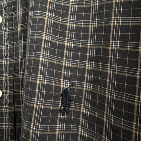 Ralph Lauren  半袖チェックシャツ BLAKE XXL