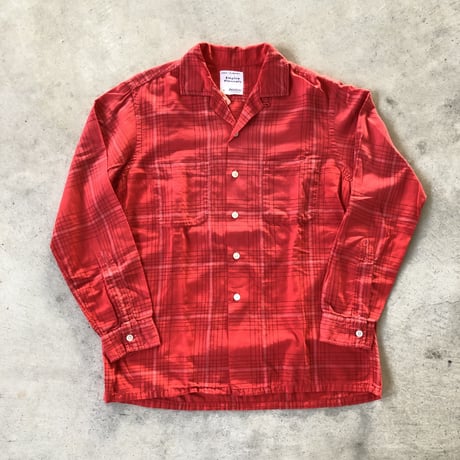 60's-70's ビンテージレーヨンシャツ