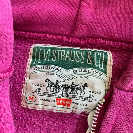 USA製Levi'sジップパーカーベスト