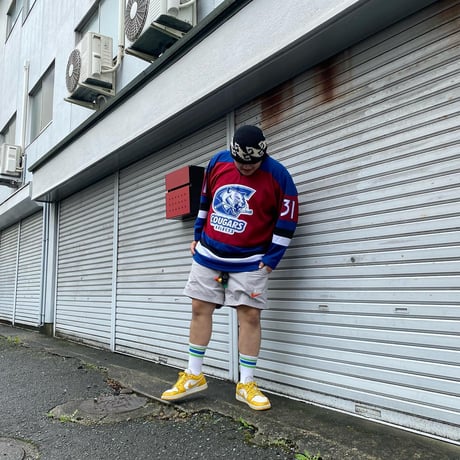 チーム系七分袖ゲームシャツ