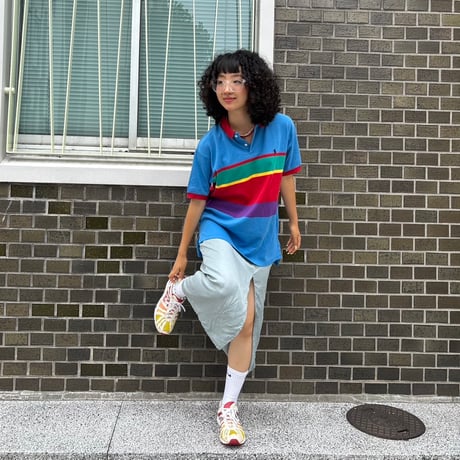 Polo Ralph Lauren カラフルポロシャツ　USA製