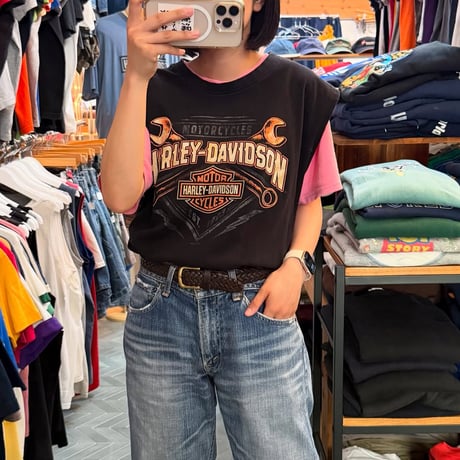 Harley-Davidson 両面プリントタンクトップ