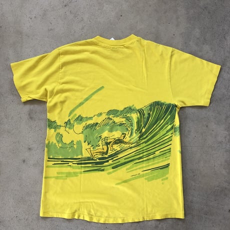 〜90's OPオールドサーフTシャツ L